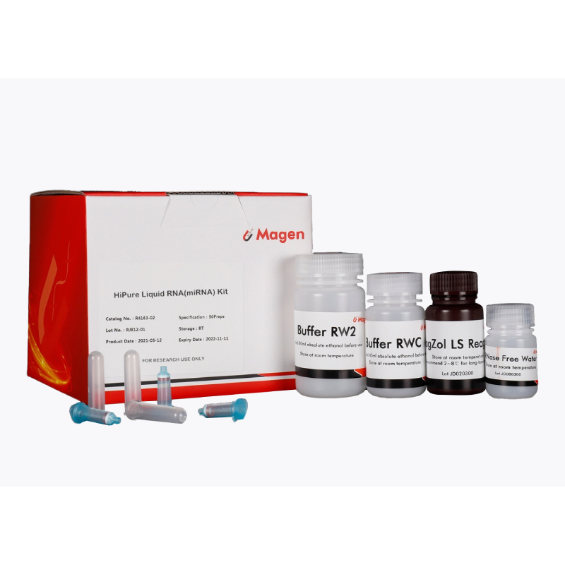 Набор HiPure Liquid RNA (miRNA) Kit для выделения тотальной РНК, включая микроРНК, из крови, сыворотки и плазмы с использованием MagZol