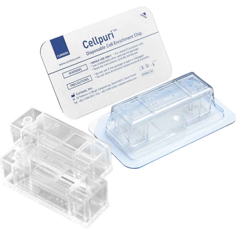 Одноразовый чип обогащения клеток Cellpuri